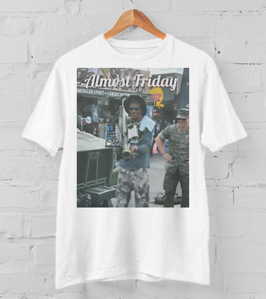Almost Friday Rocket Launcher Fun Lamar Jackson T-Shirt