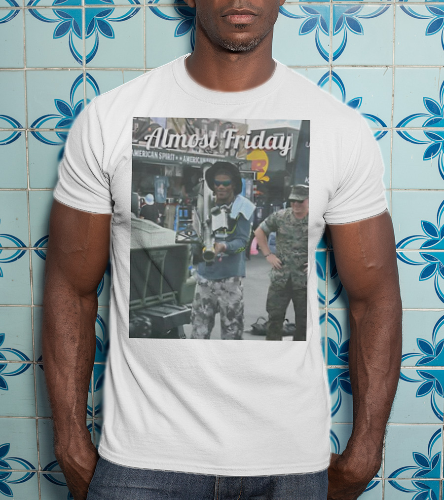 Almost Friday Rocket Launcher Fun Lamar Jackson T-Shirt