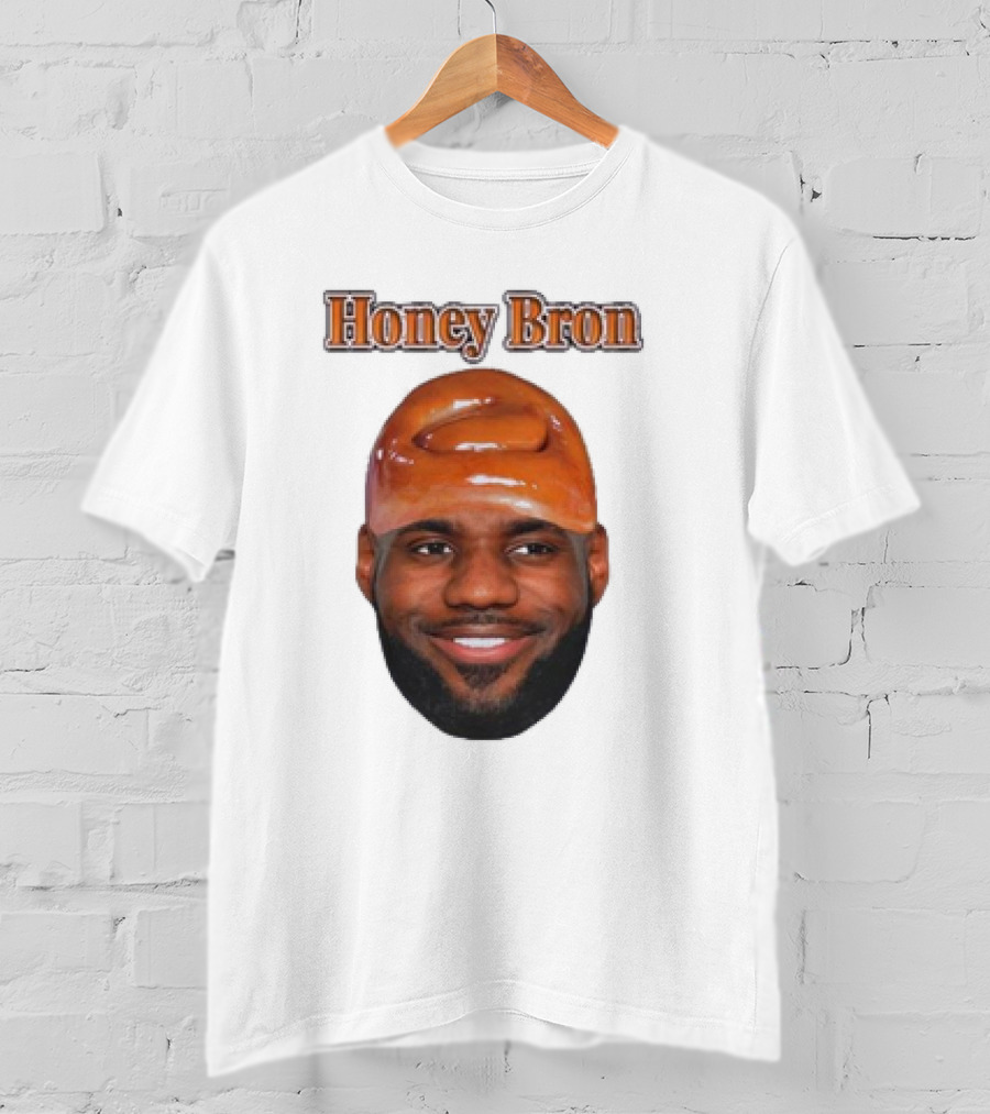 Honey Bron Lebron James Honey Brown Face T-Shirt