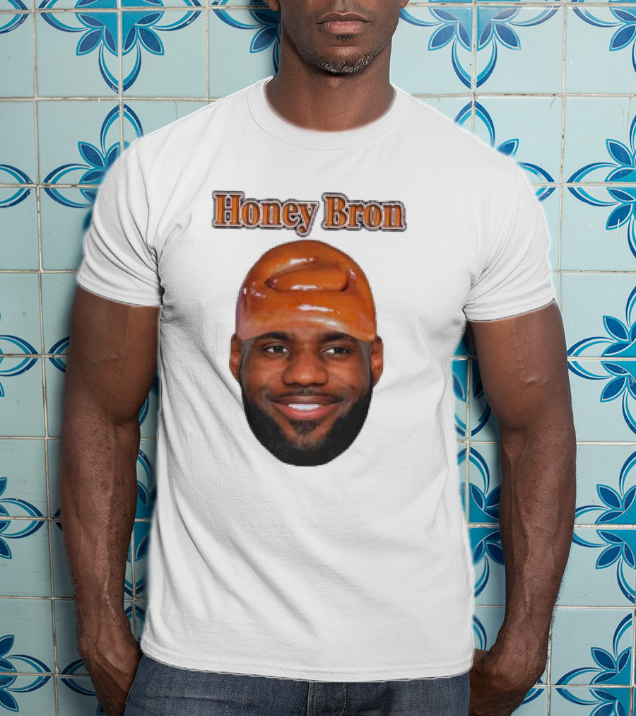 Honey Bron Lebron James Honey Brown Face T-Shirt