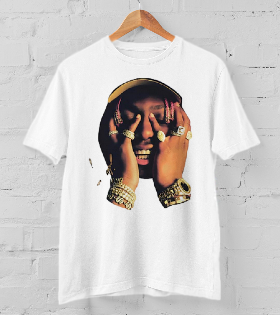 Lil Yachty Rap Hip Hop Jewelry Face Expression T-Shirt