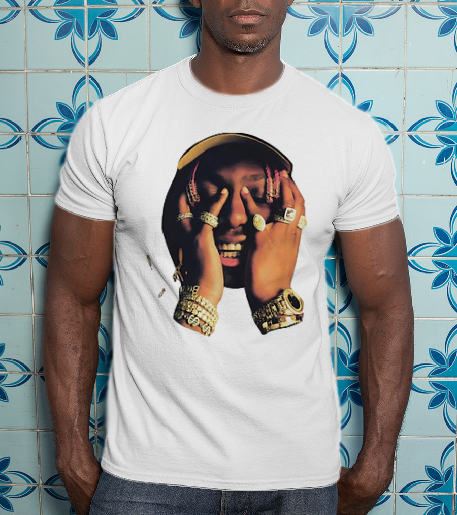 Lil Yachty Rap Hip Hop Jewelry Face Expression T-Shirt