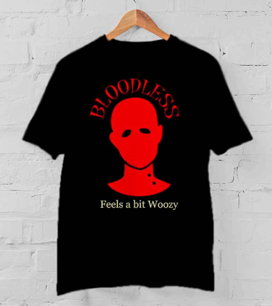 Bloodless Feels A Bit Woozy Red Mask T-Shirt