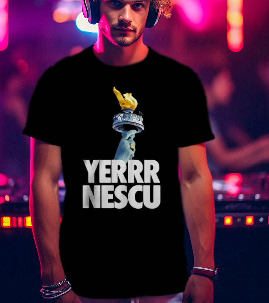 Yerrrnescu Statue Of Liberty Torch T-Shirt