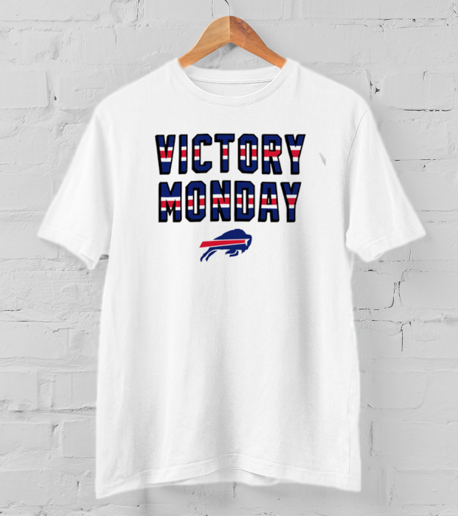 Buffalo Bills Victory Monday Bold Team Spirit T-Shirt