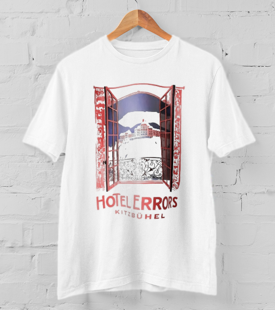 Hotel Errors Kitzbühel Mountain View Vintage Window T-Shirt
