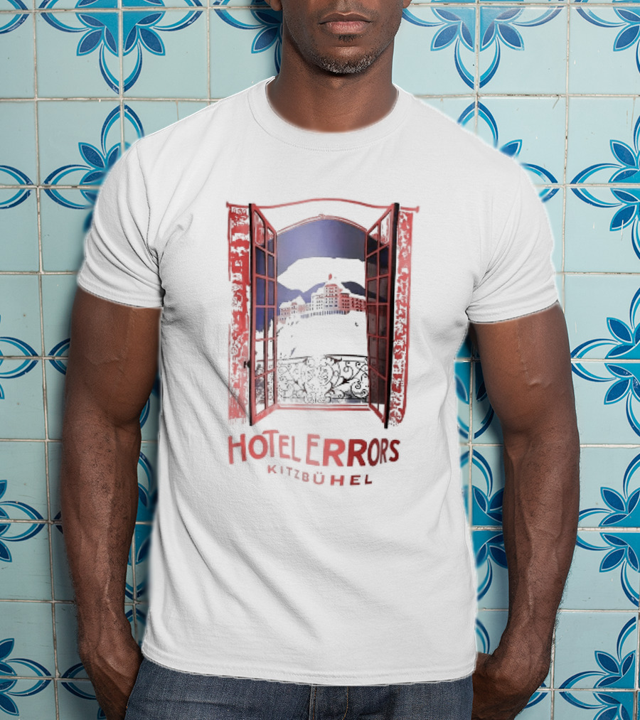Hotel Errors Kitzbühel Mountain View Vintage Window T-Shirt