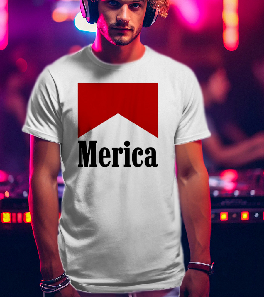 Merica Red Chevron T-Shirt