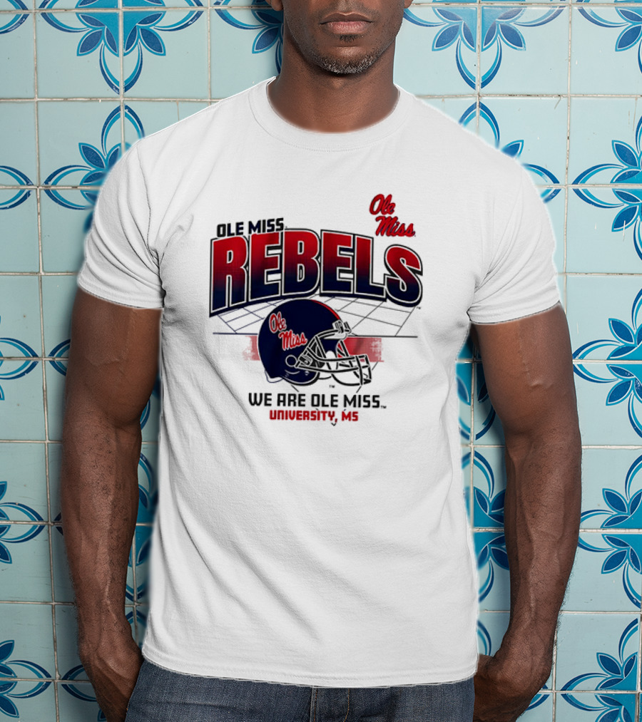 Ole Miss Rebels Football Helmet We Are Ole Miss University MS T-Shirt