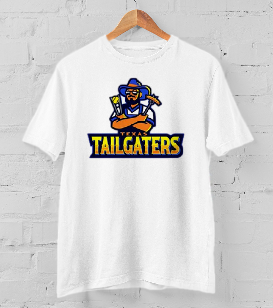 Texas Tailgaters Cartoon Logo Savannah Bananas T-Shirt