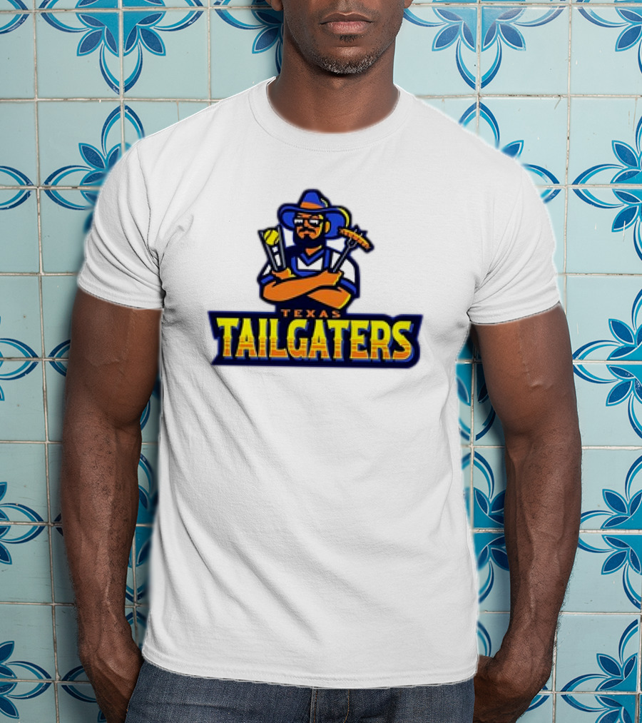 Texas Tailgaters Cartoon Logo Savannah Bananas T-Shirt