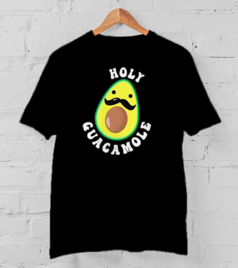 Holy Guacamole Meme Cartoon Avocado T-Shirt