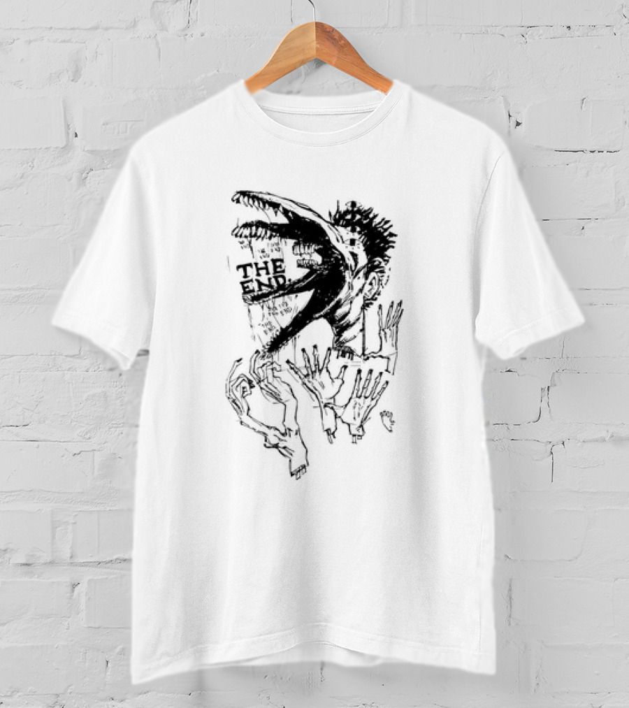 Benny’s Bogus The End Surreal Creature With Hands T-Shirt