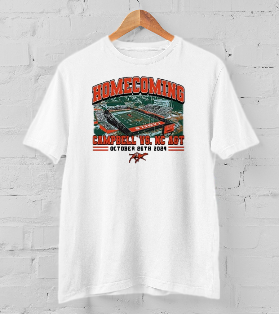 Campbell Vs. NC A&T Homecoming October 26th, T-Shirt