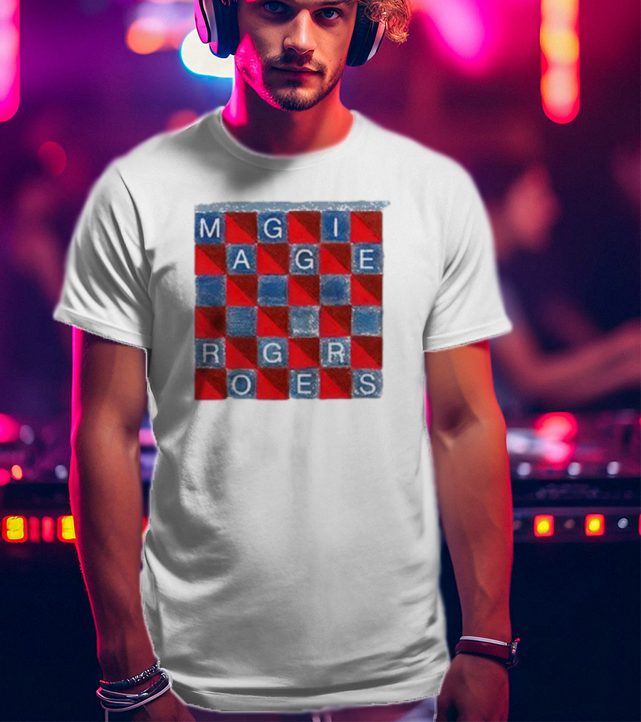 Maggie Rogers Checkmate Tile T-Shirt