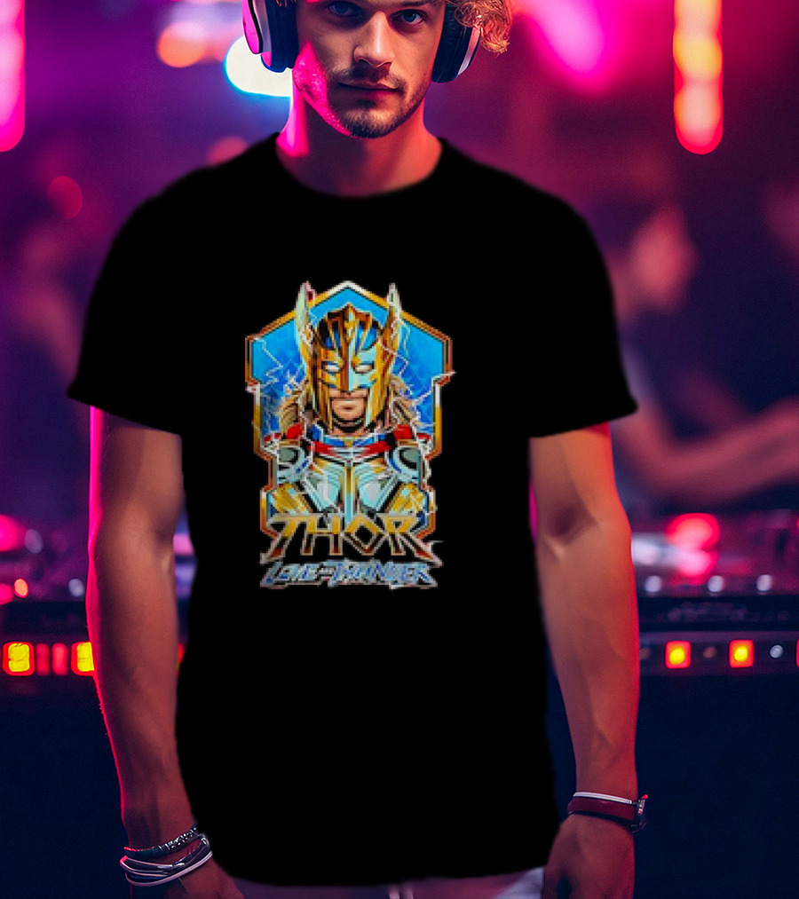 Thor Love And Thunder Marvel Avengers Lightning Armor T-Shirt