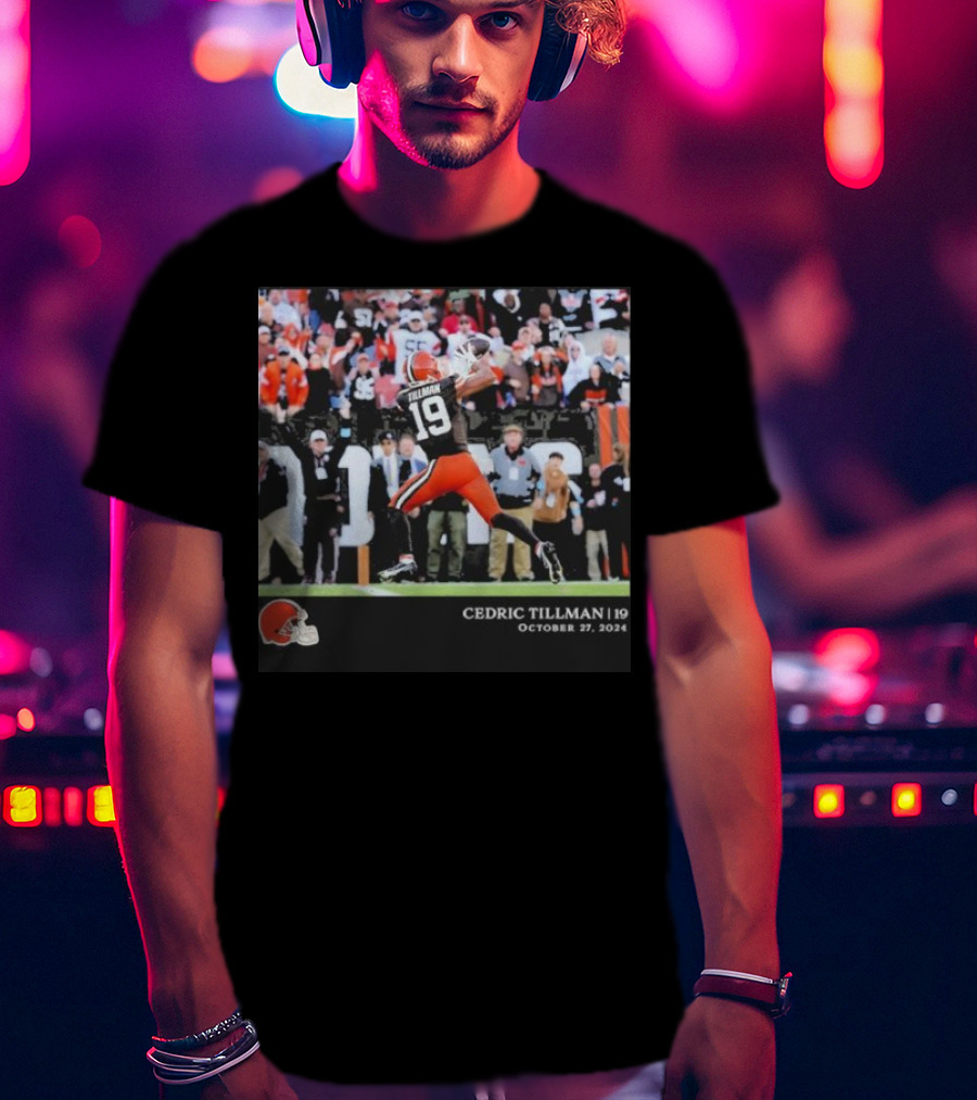Cleveland Browns Cedric Tillman T-Shirt