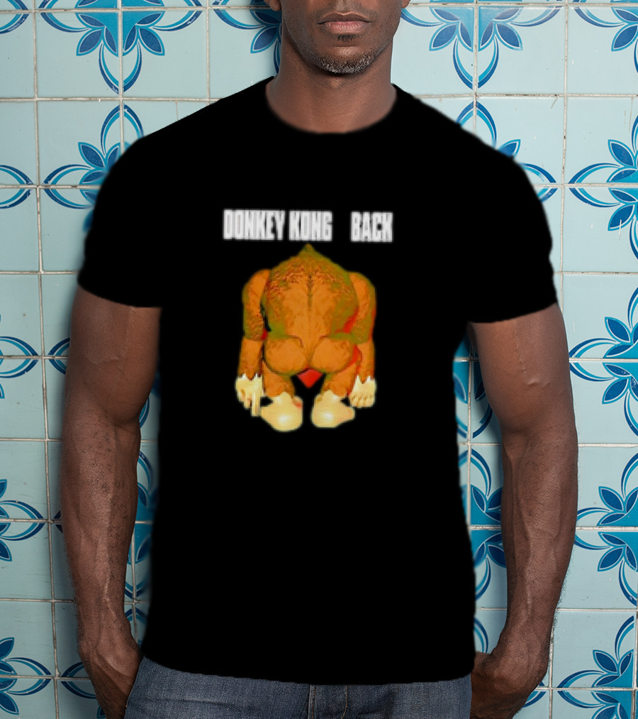 Donkey Kong Back Meme T-Shirt