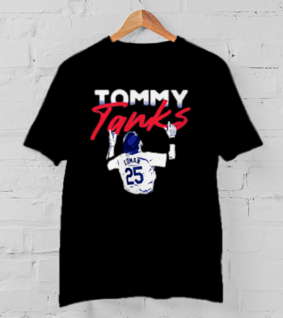 Tommy Tanks 25 Dodgers T-Shirt