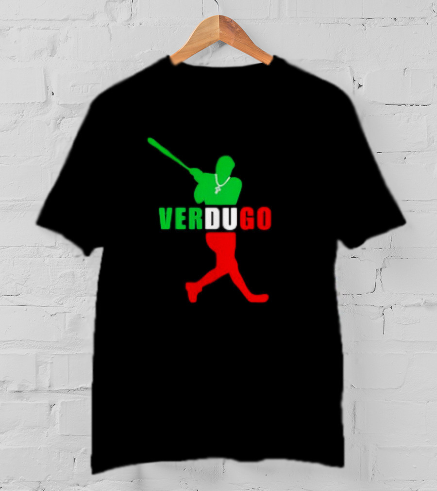 Verdugo Mexico Baseball Red Green T-Shirt
