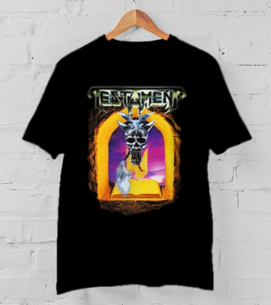 Testament The Legacy Skull Arch Iconic T-Shirt