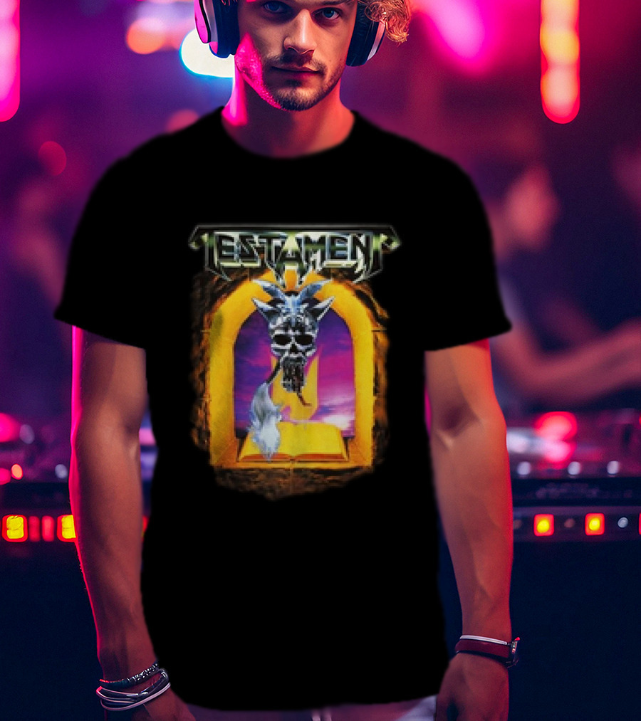 Testament The Legacy Skull Arch Iconic T-Shirt