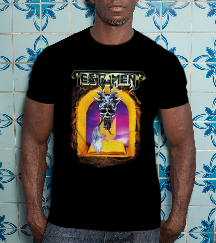 Testament The Legacy Skull Arch Iconic T-Shirt