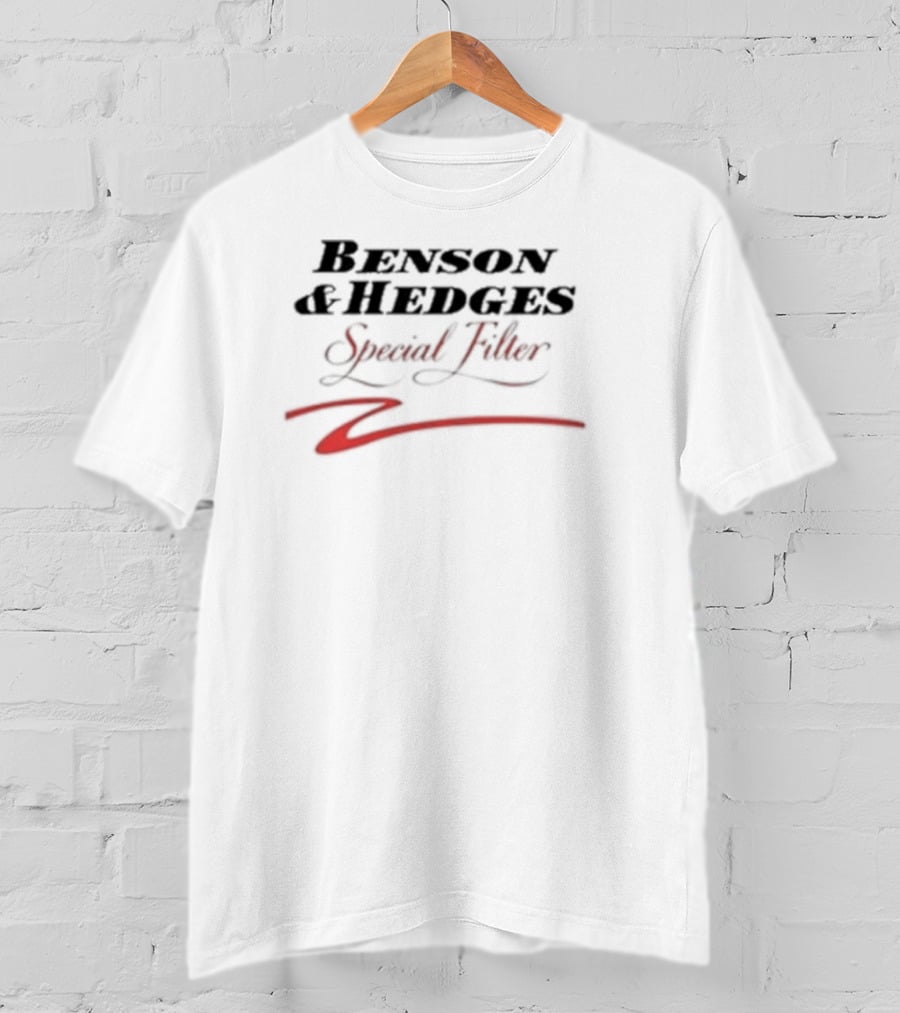Benson And Hedges Special Filter Classic Red Swirl T-Shirt