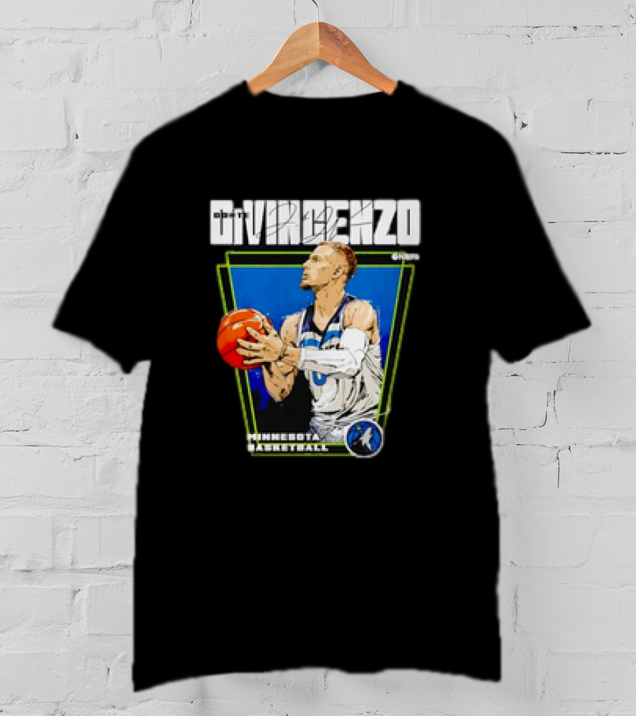 Donte DiVincenzo Minnesota Basketball Signature Player T-Shirt