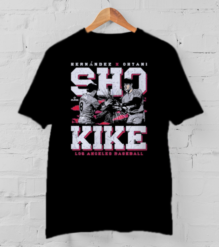 Hernández X Ohtani SHO KIKÉ Los Angeles Baseball T-Shirt