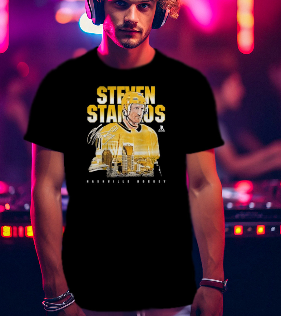 Steven Stamkos Nashville Hockey Landmark T-Shirt