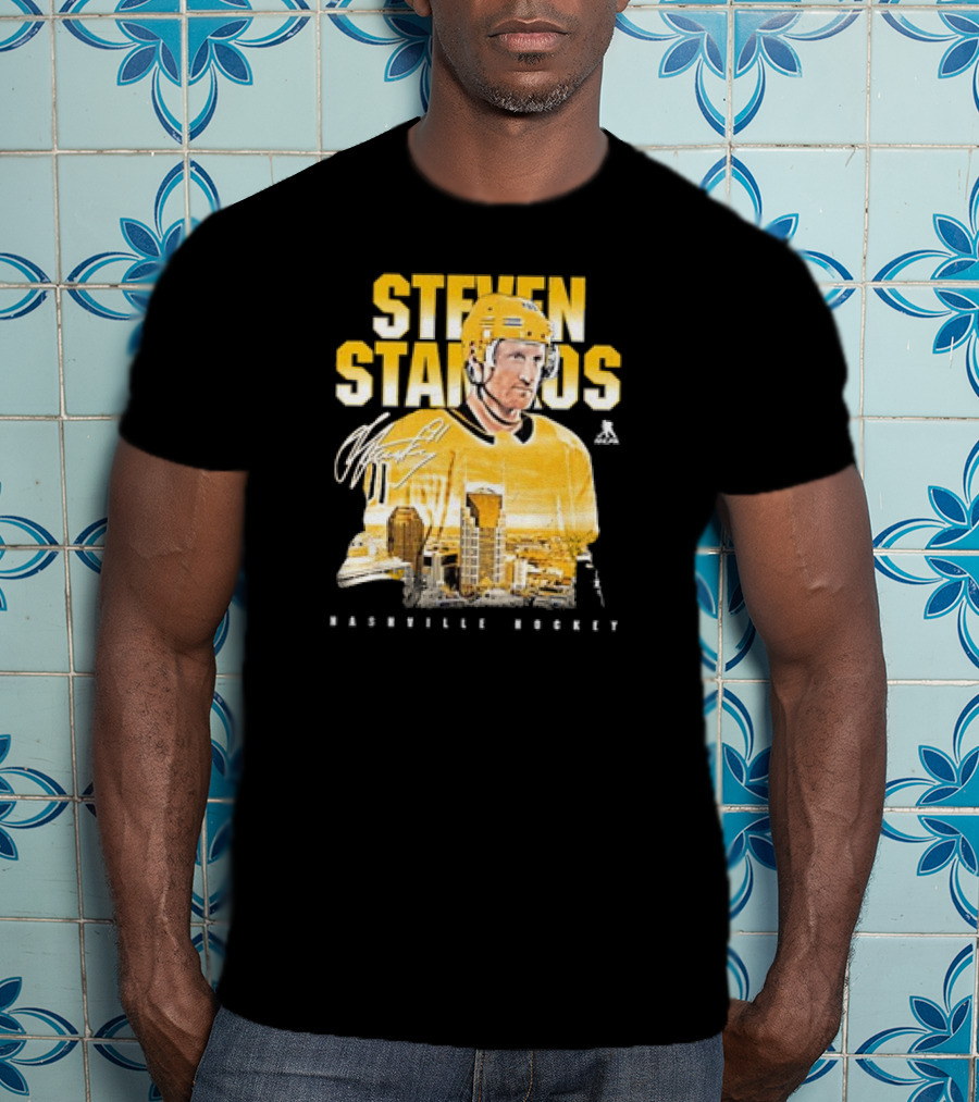 Steven Stamkos Nashville Hockey Landmark T-Shirt