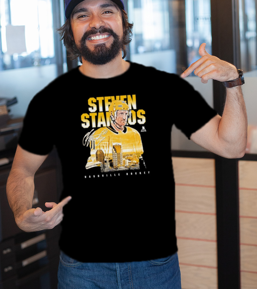 Steven Stamkos Nashville Hockey Landmark T-Shirt