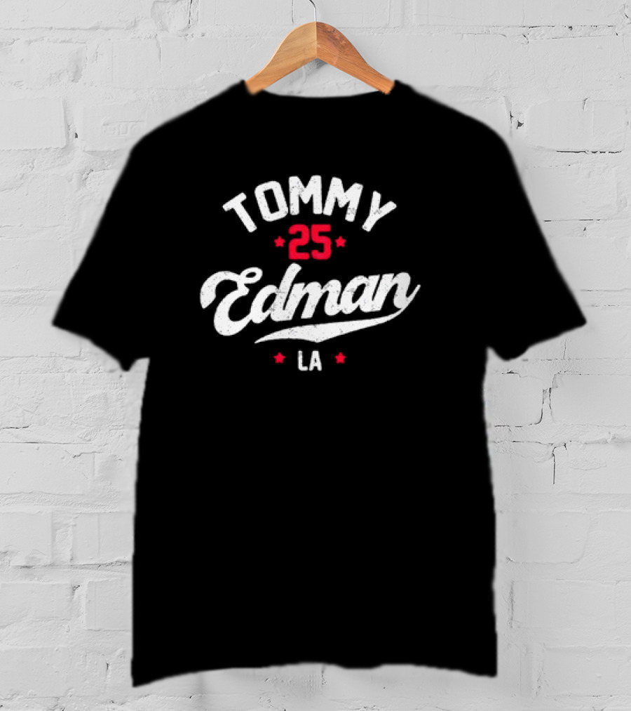 Tommy Edman 25 LA Los Angeles Dodgers T-Shirt