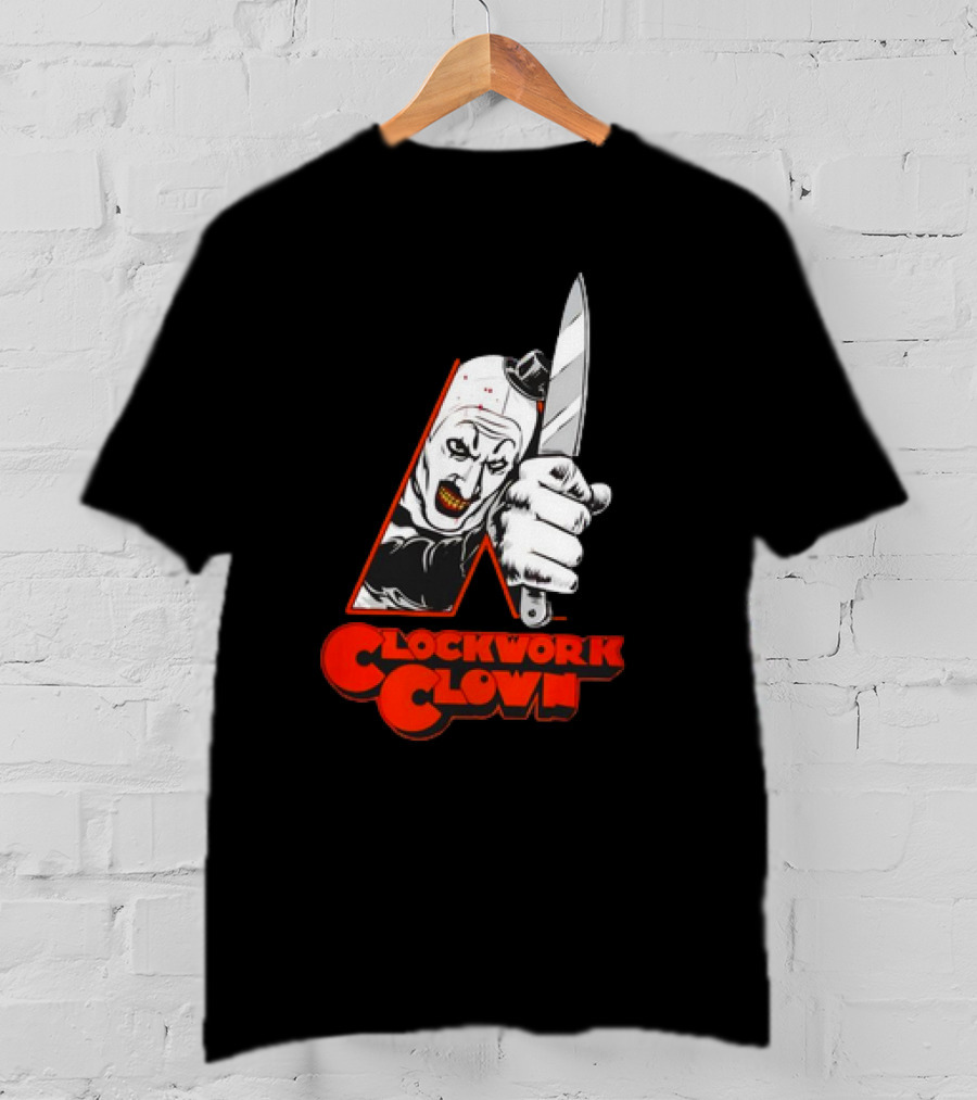 A Clockwork Clown Art The Clown The Terrifier Movies T-Shirt