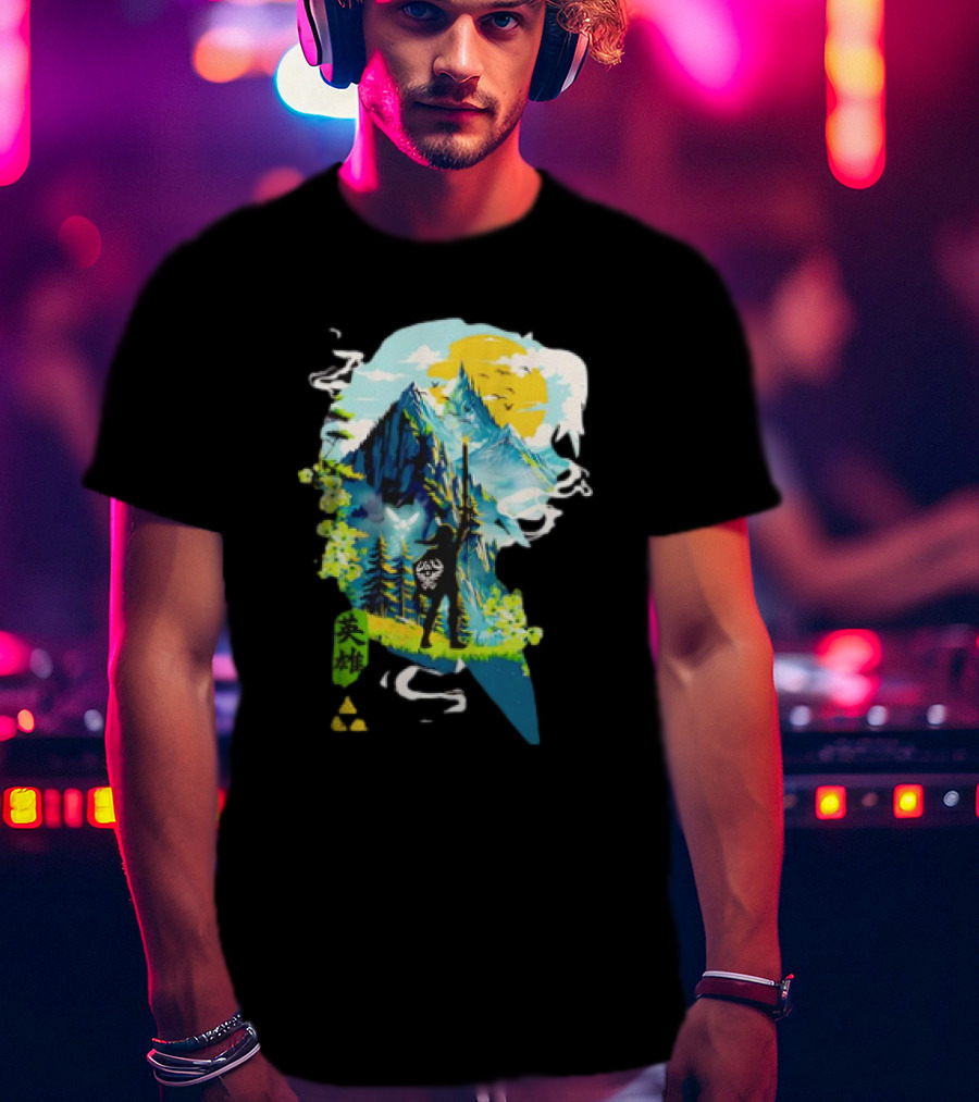 Heroic Ballad Of Link The Legend Of Zelda Tri-Force Journey T-Shirt