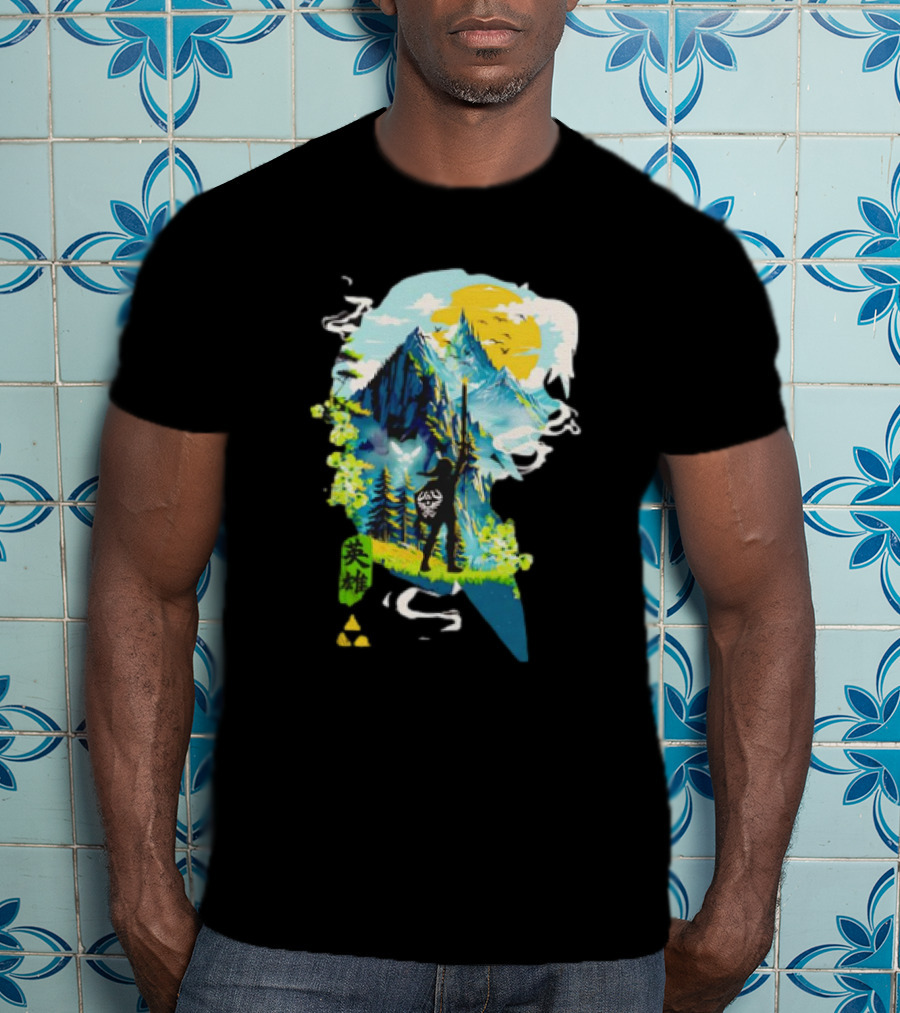 Heroic Ballad Of Link The Legend Of Zelda Tri-Force Journey T-Shirt