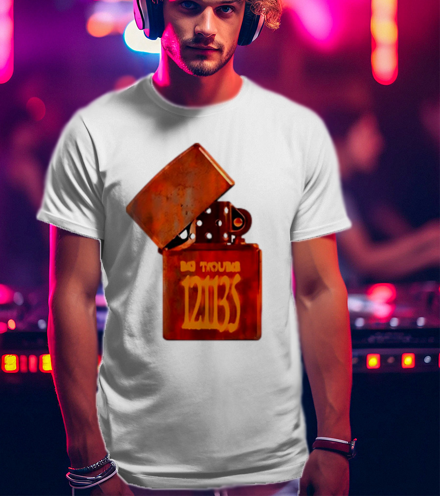 Big Trouble Retro Zippo 12113 T-Shirt