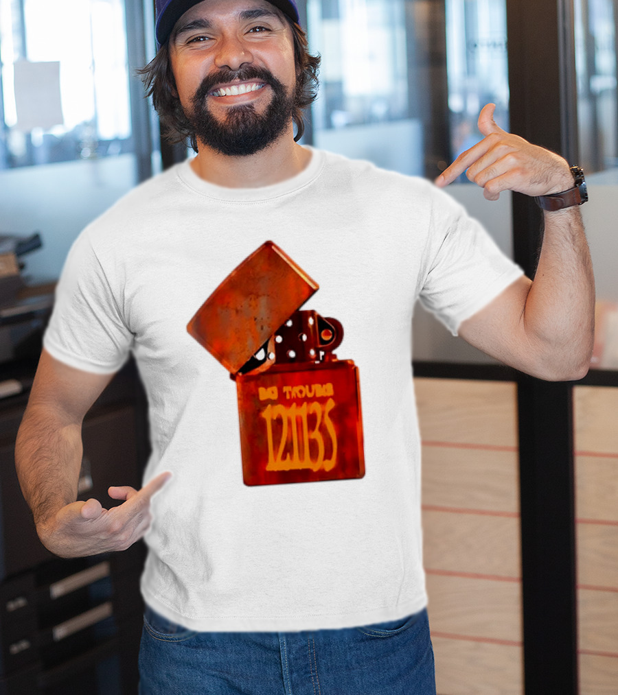 Big Trouble Retro Zippo 12113 T-Shirt