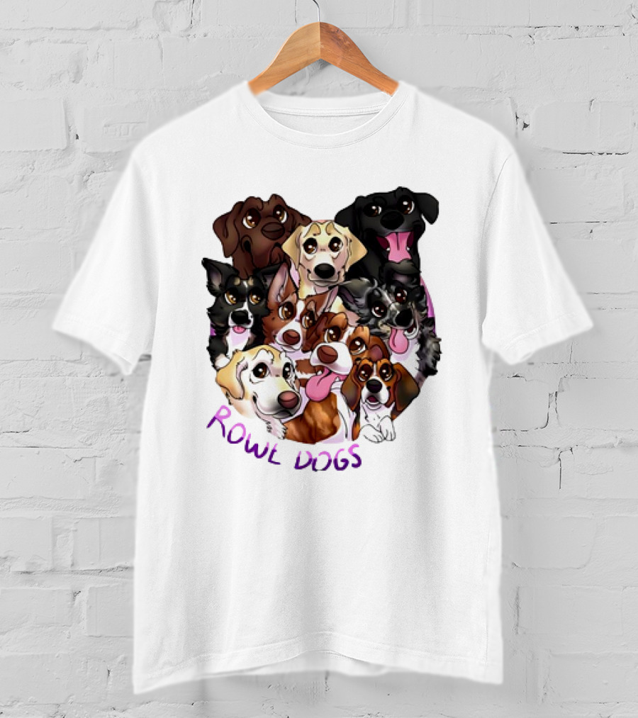 Rowe Dogs Playful Pooches Classic T-Shirt