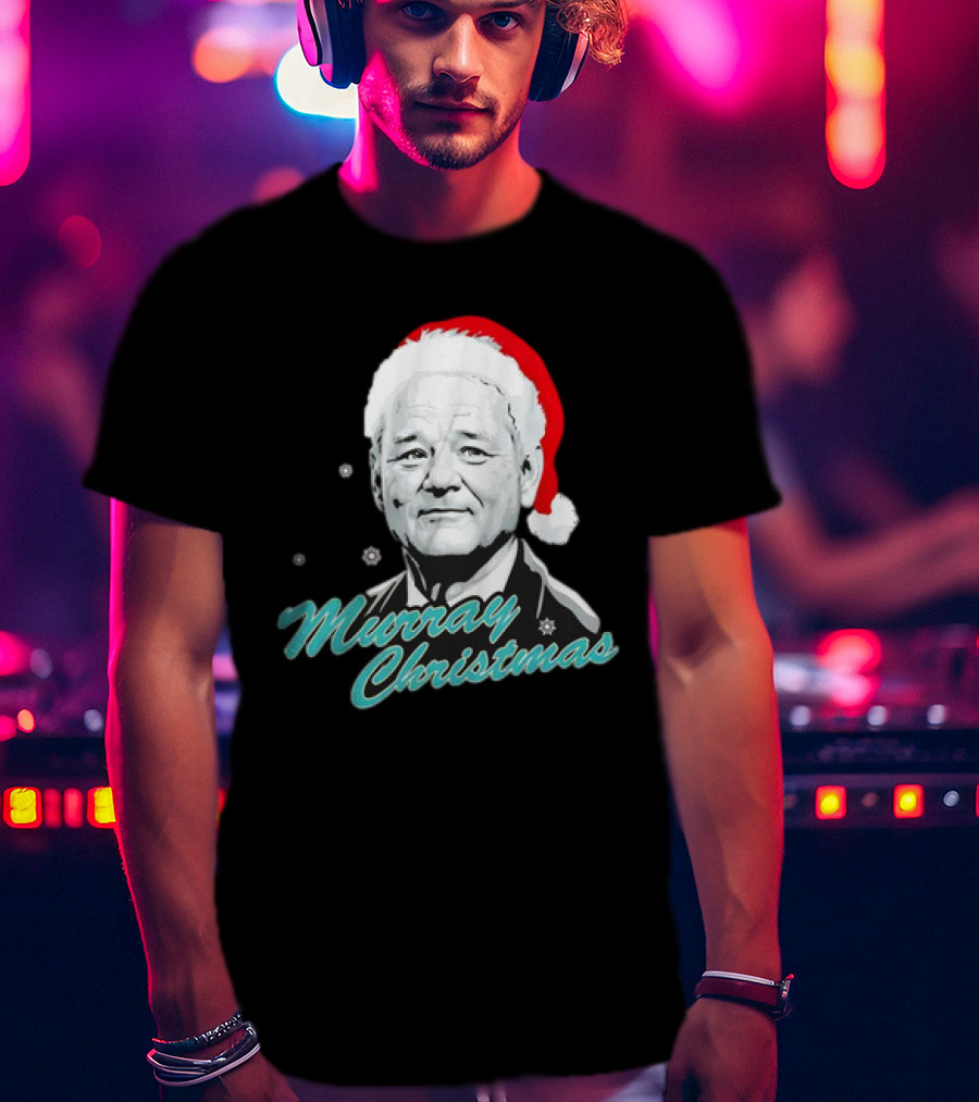 Murray Christmas Santa Hat Festive Holiday T-Shirt