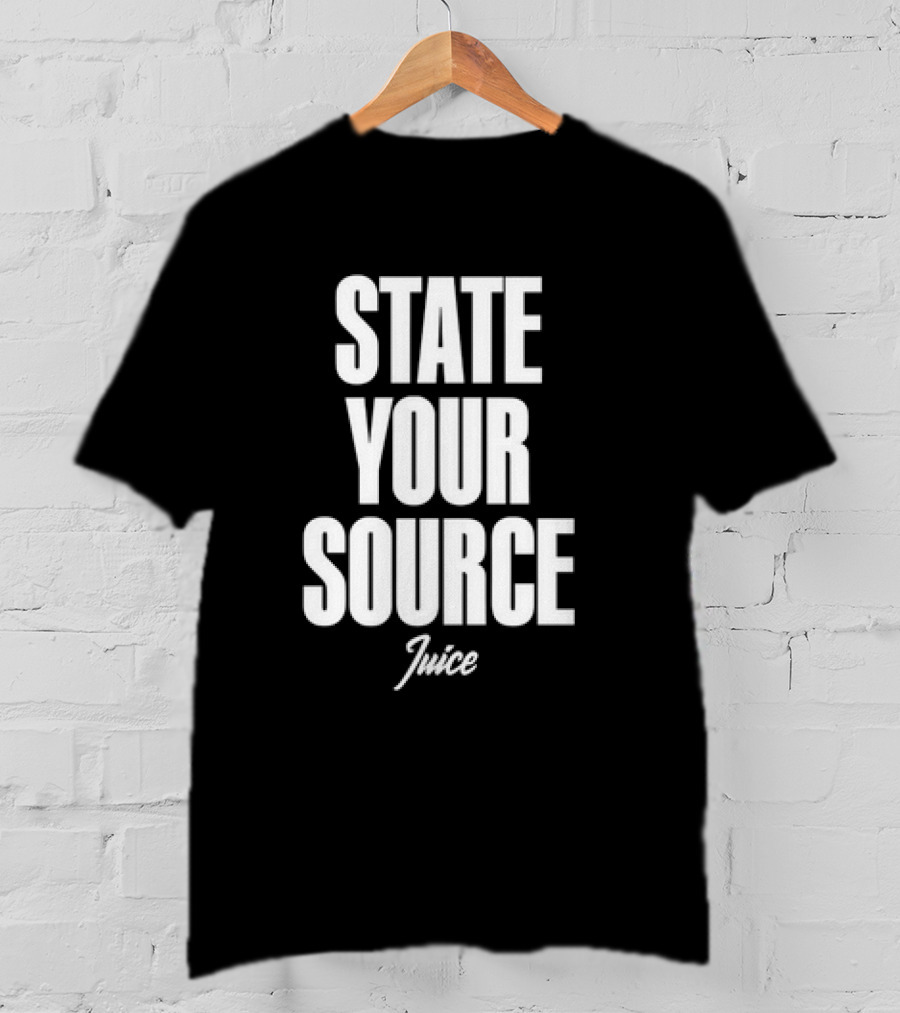 Jaylen Brown State Your Source Juice T-Shirt
