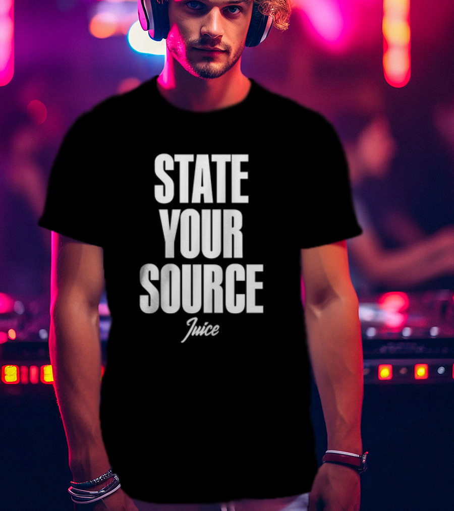 Jaylen Brown State Your Source Juice T-Shirt