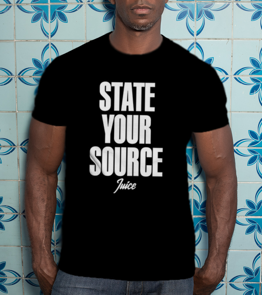 Jaylen Brown State Your Source Juice T-Shirt
