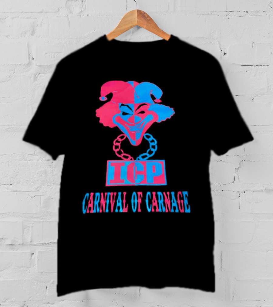 ICP Carnival Of Carnage Jester With Chain T-Shirt