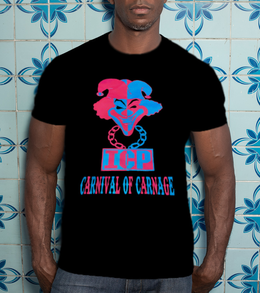 ICP Carnival Of Carnage Jester With Chain T-Shirt
