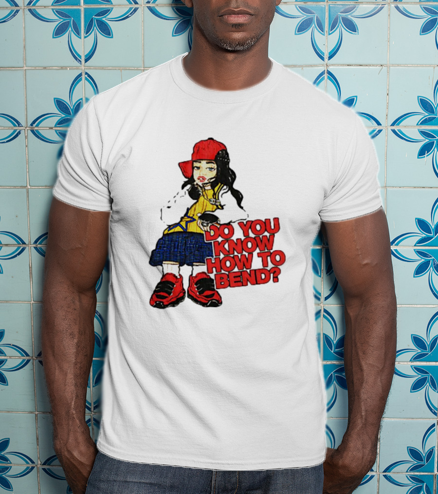 Billie Eilish Do You Know How To Bend Styled Cartoon T-Shirt
