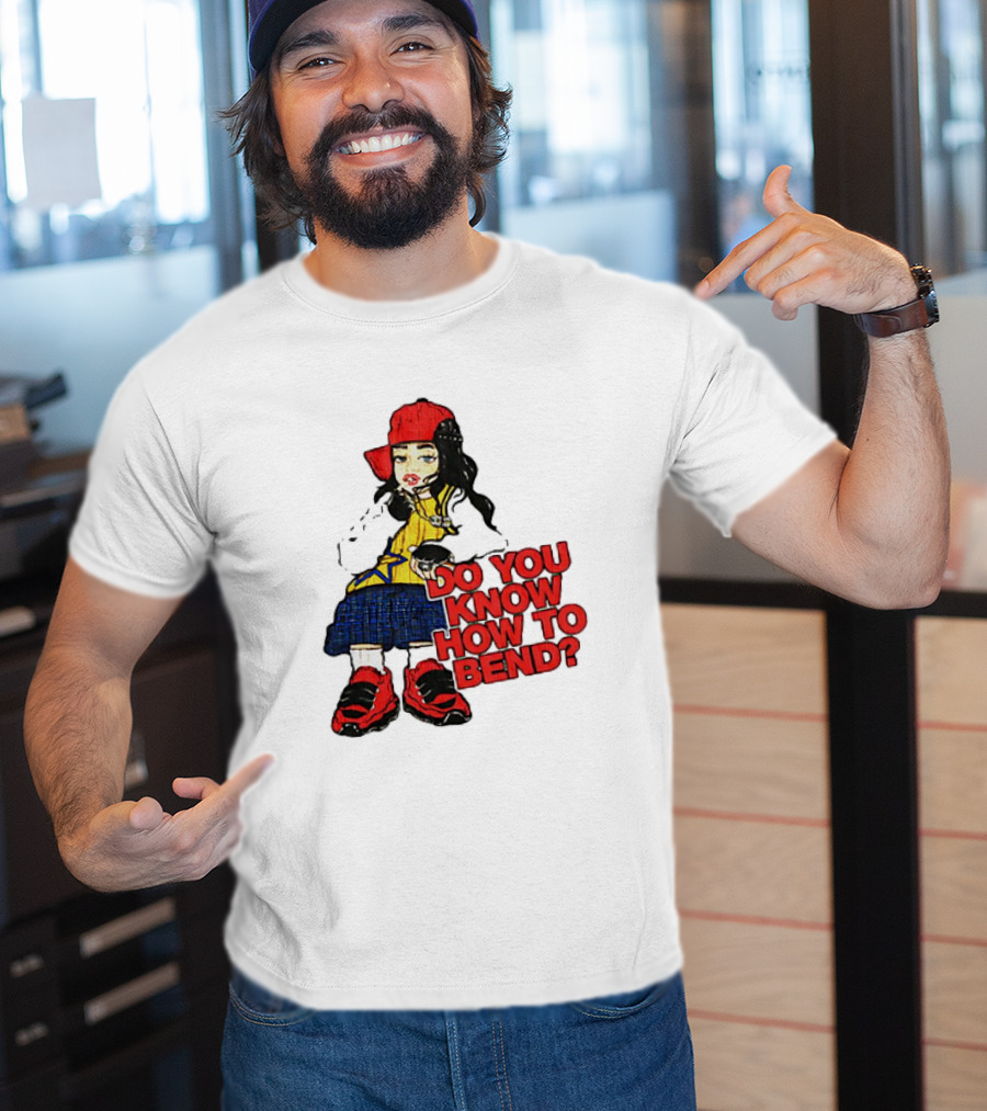 Billie Eilish Do You Know How To Bend Styled Cartoon T-Shirt