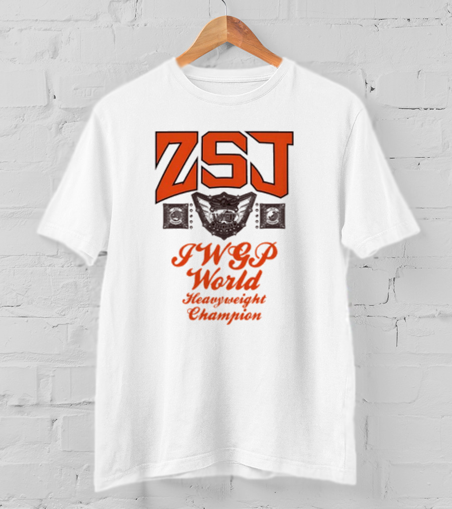 ZSJ IWGP World Heavyweight Champion Belt T-Shirt