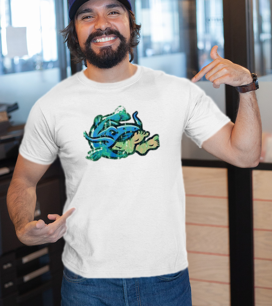 Noodlers Distressed Swimming Meme T-Shirt